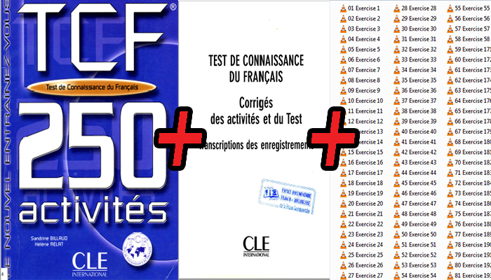 Télécharger Gratuitement en Format PDF TCF 250 activités + PDF Corrigés + Audios 