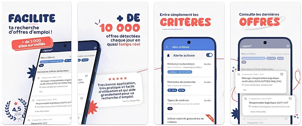 Vigijobs : une application qui change la recherche d’emploi en 2025