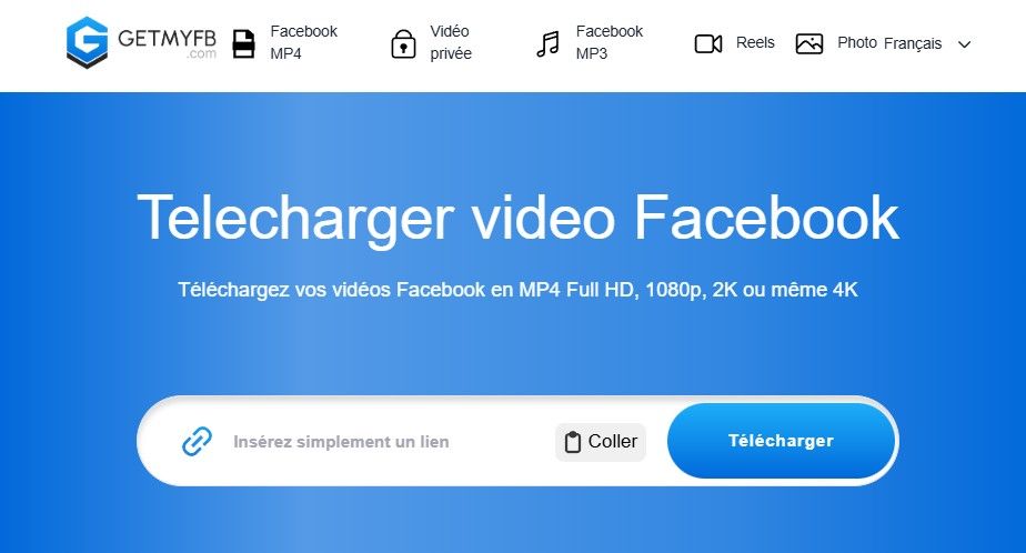 Télécharger vidéo Facebook en quelques secondes avec GetMyFb