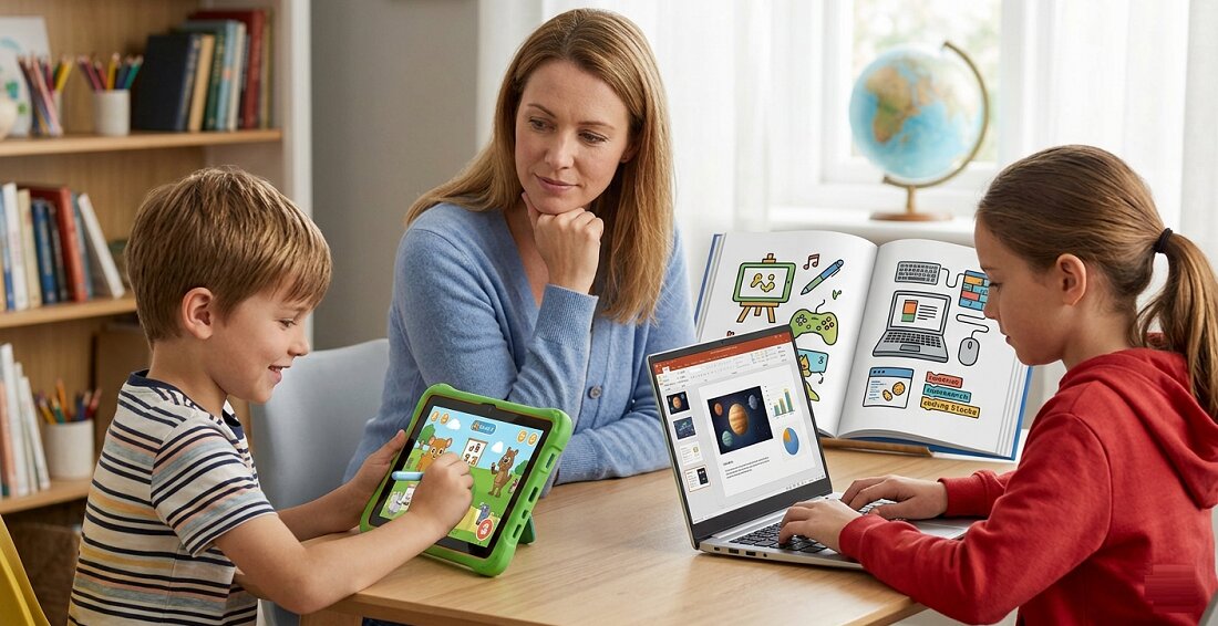 Tablette ou ordinateur portable pour un enfant