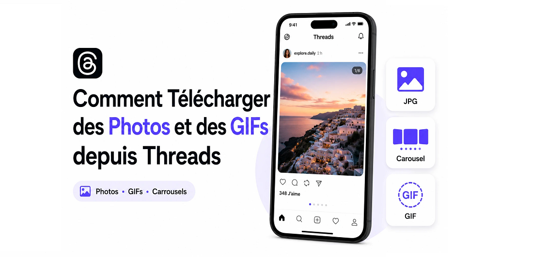 Comment Télécharger des Photos et des GIFs depuis Threads