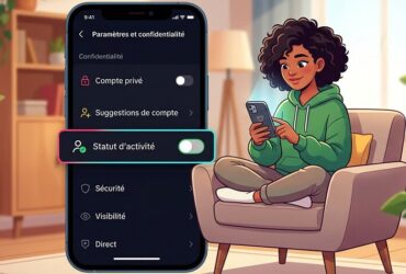 TikTok : comment désactiver le statut d'activité ?
