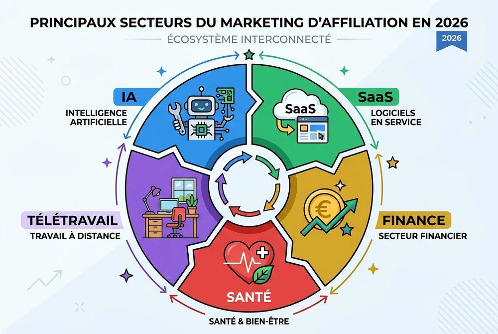 Les secteurs porteurs pour choisir sa niche d'affiliation en 2026